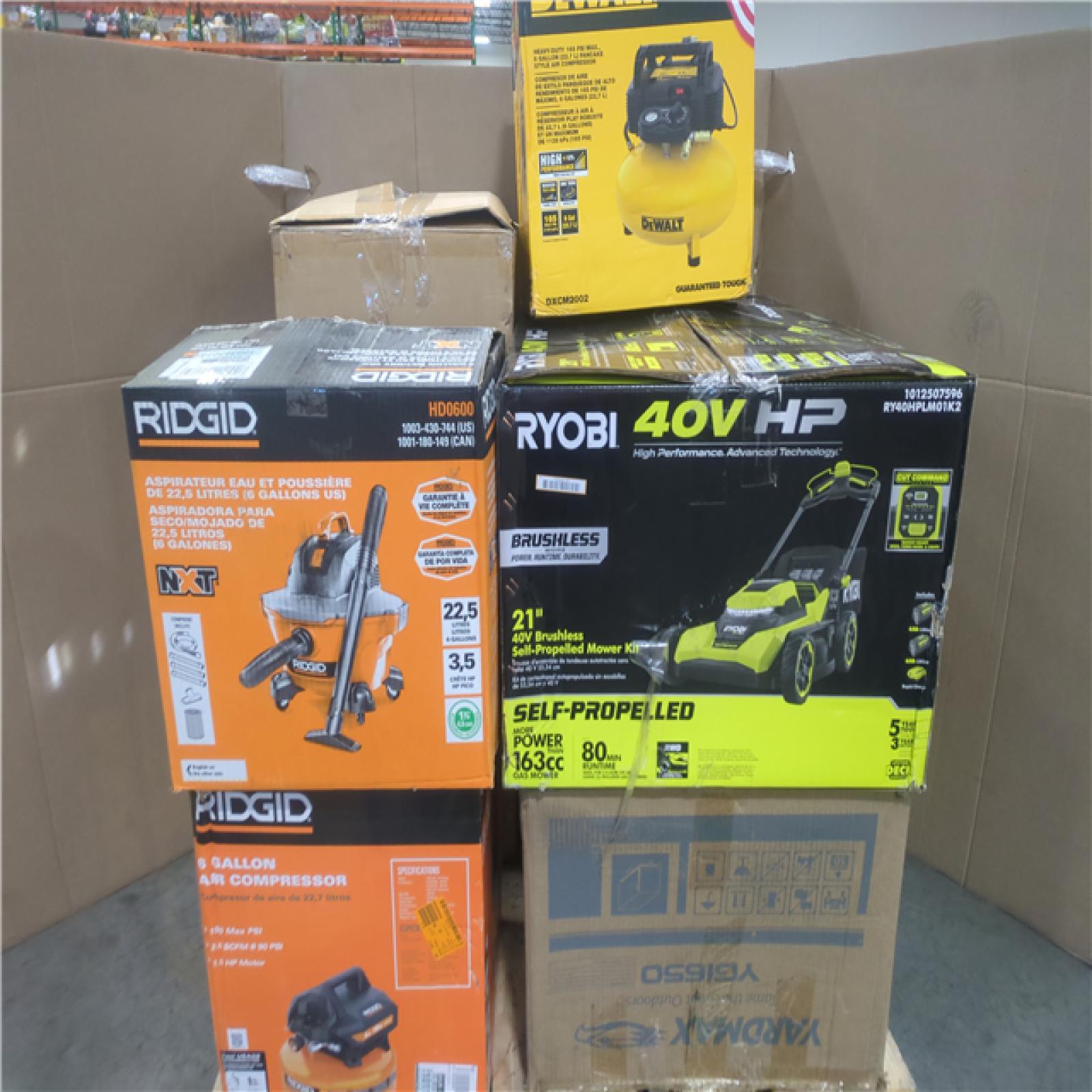 CALIFORNIA AS-IS OUTDOOR POWER EQUIPMENT