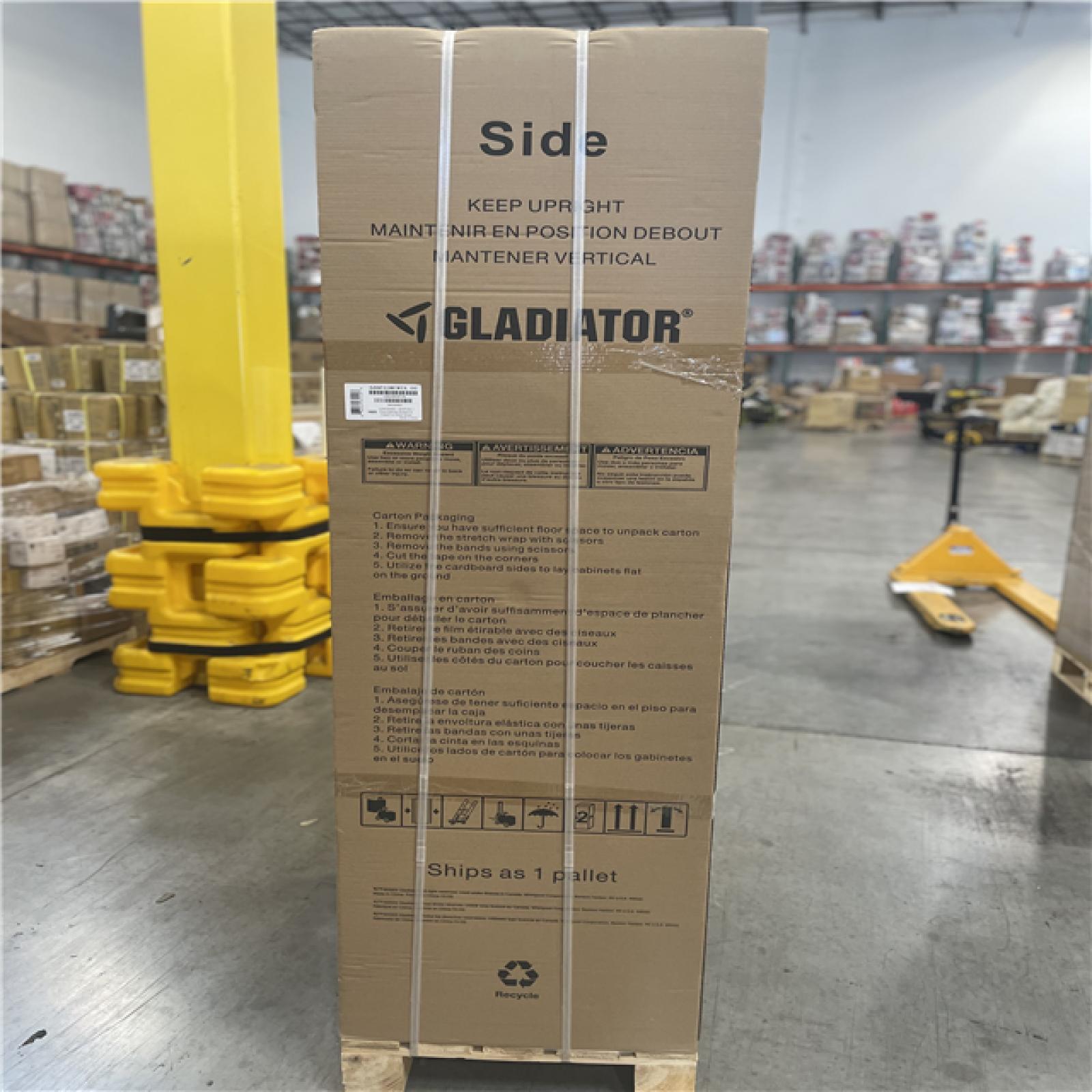 DALLAS LOCATION- NEW! GLADIATOR FLEX 3 CABINET SYSTEM A Pre-Assembled