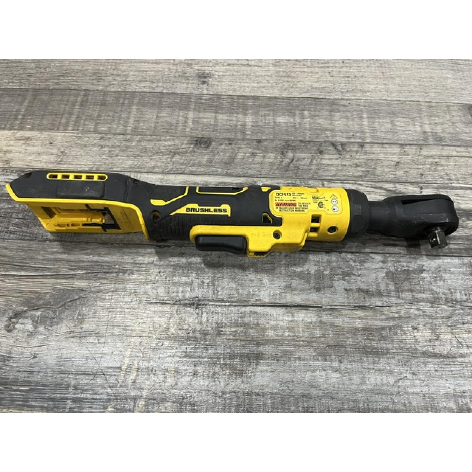 AS-IS DEWALT ATOMIC 20V MAX Cordless 3/8 in. Ratchet (Tool Only)