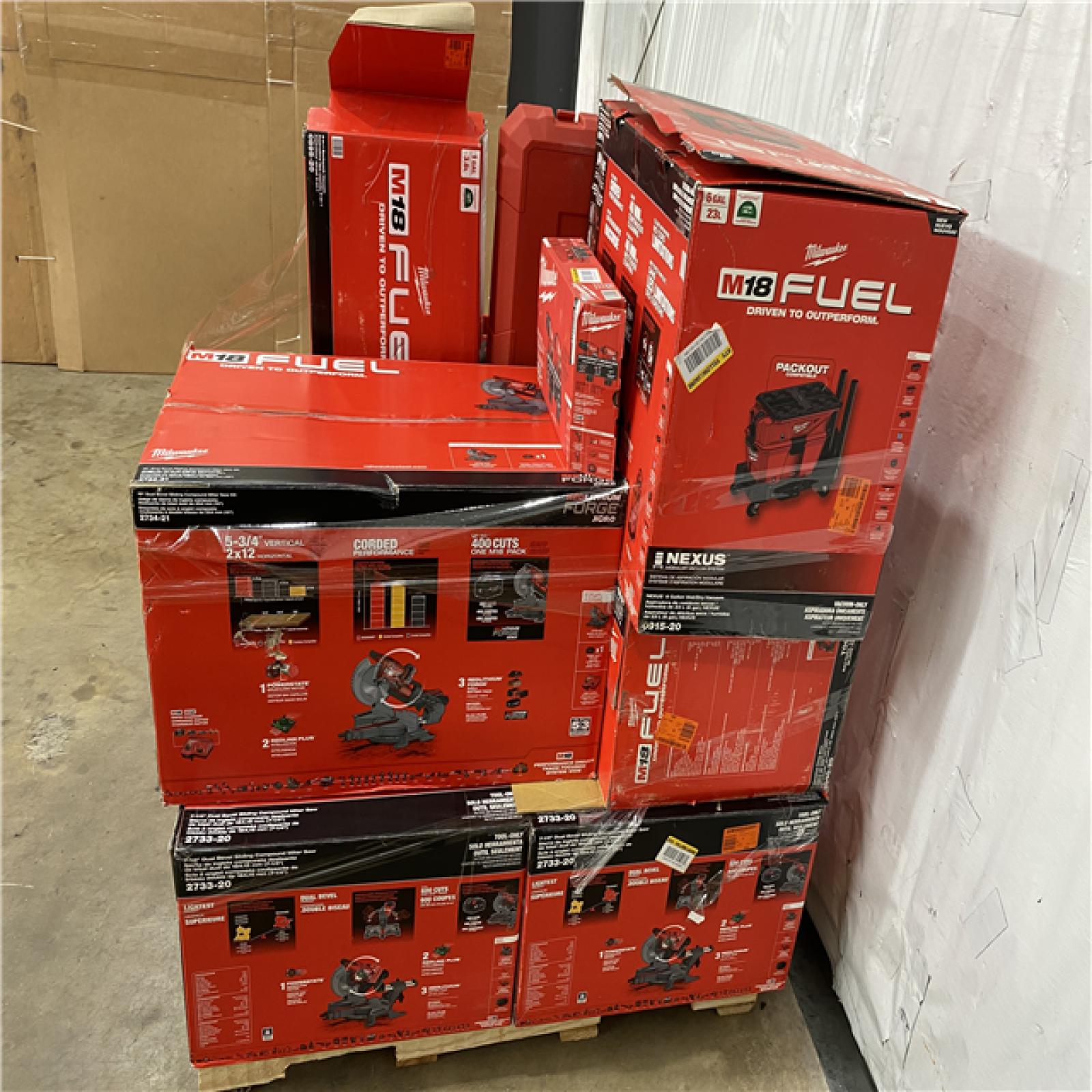 Houston Location AS IS - Tool Pallet