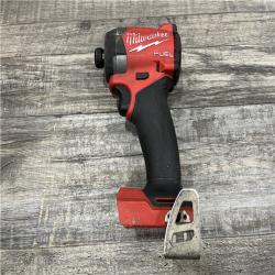 AS-IS Milwaukee FUEL 18V Lithium-Ion Brushless Cordless 1/4 in. Hex Impact Driver (Tool-Only)