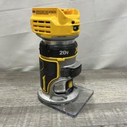 AS-IS DEWALT 20V MAX XR Cordless Brushless Fixed Base Compact Router (Tool Only)
