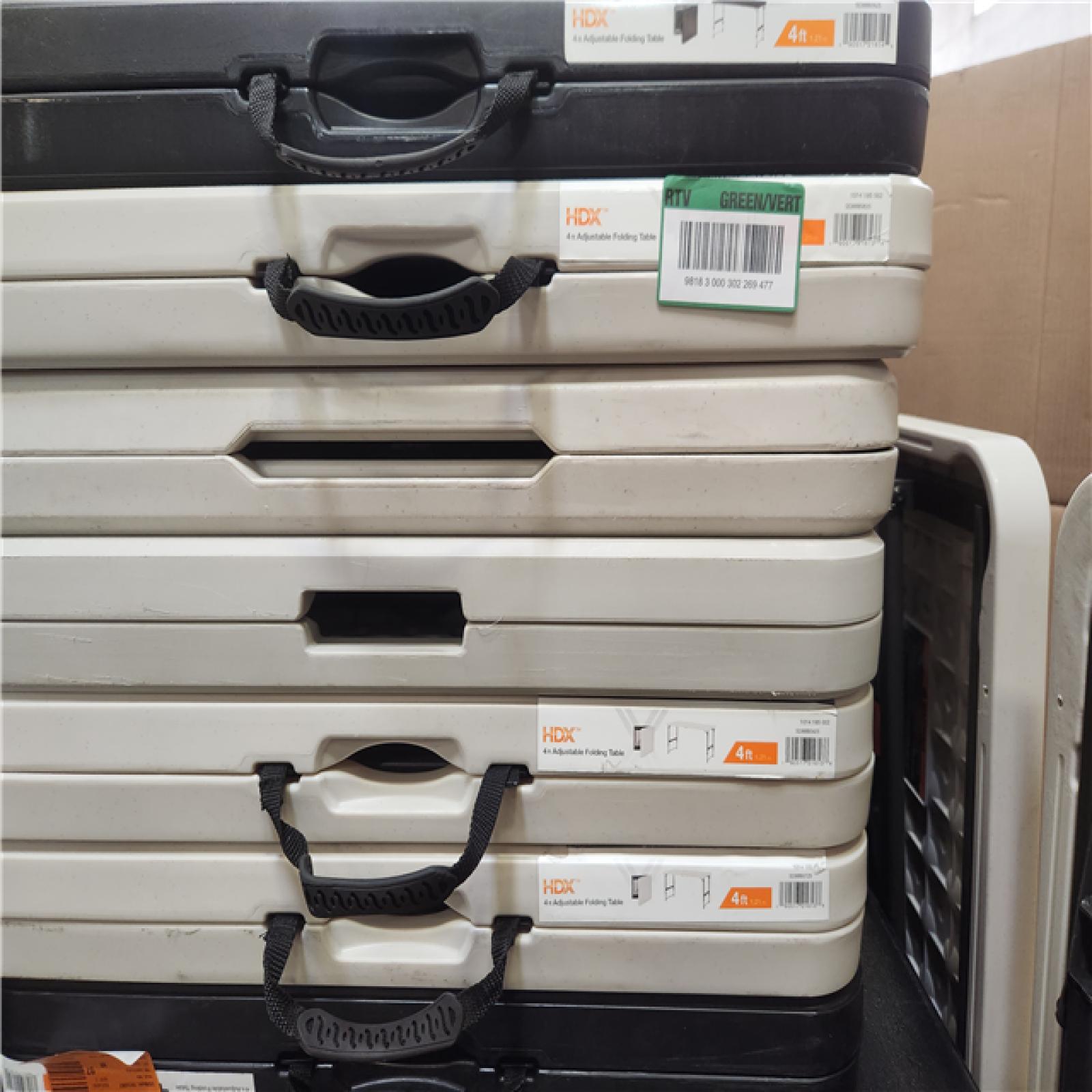 Phoenix LIKE NEW Mixed HDX Folding Tables (17-Tables)