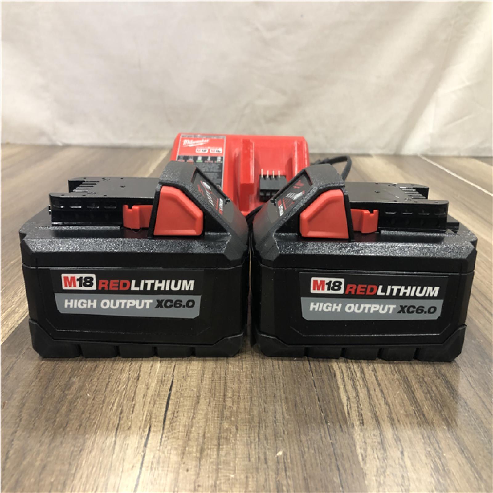 AS-IS Milwaukee 18-Volt Lithium-Ion High Output Starter Kit
