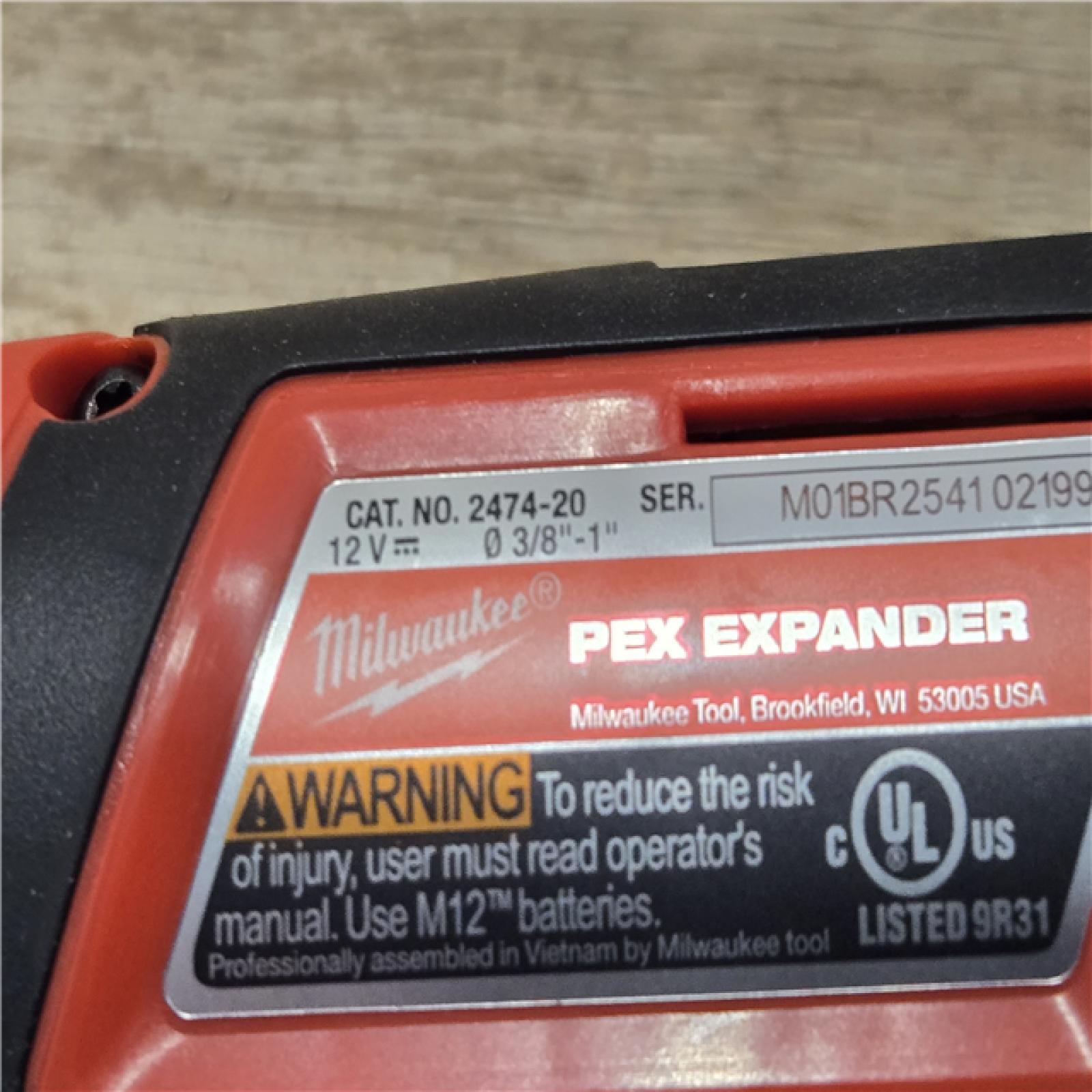 AS-IS Milwaukee Cordless PEX Expansion Tool Kit