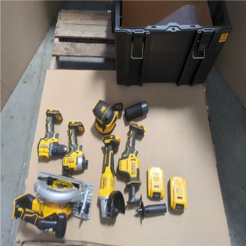 CALIFORNIA AS-IS DEWALT 20v 6 TOOL COMBO KIT