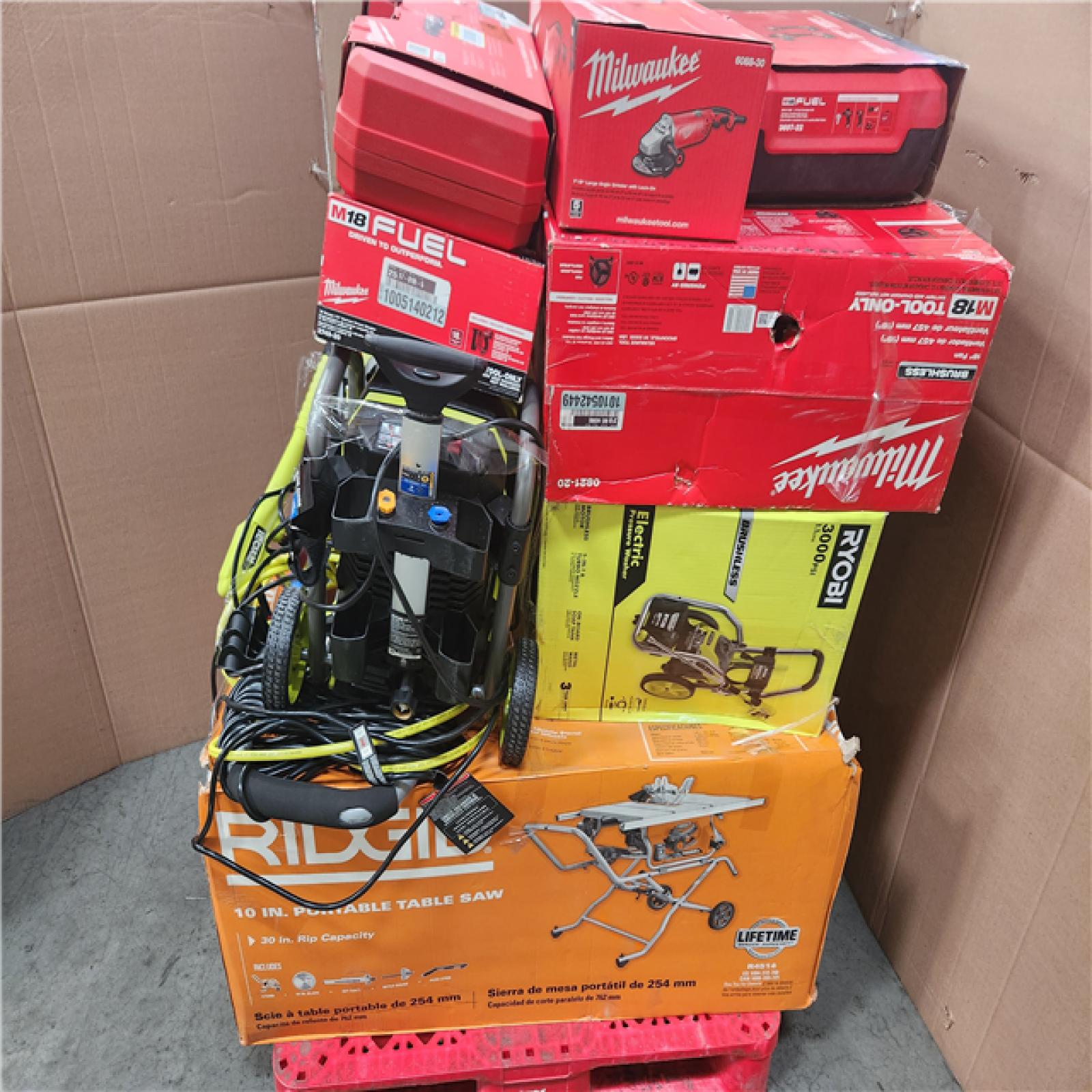 CALIFORNIA AS-IS TOOL PALLET