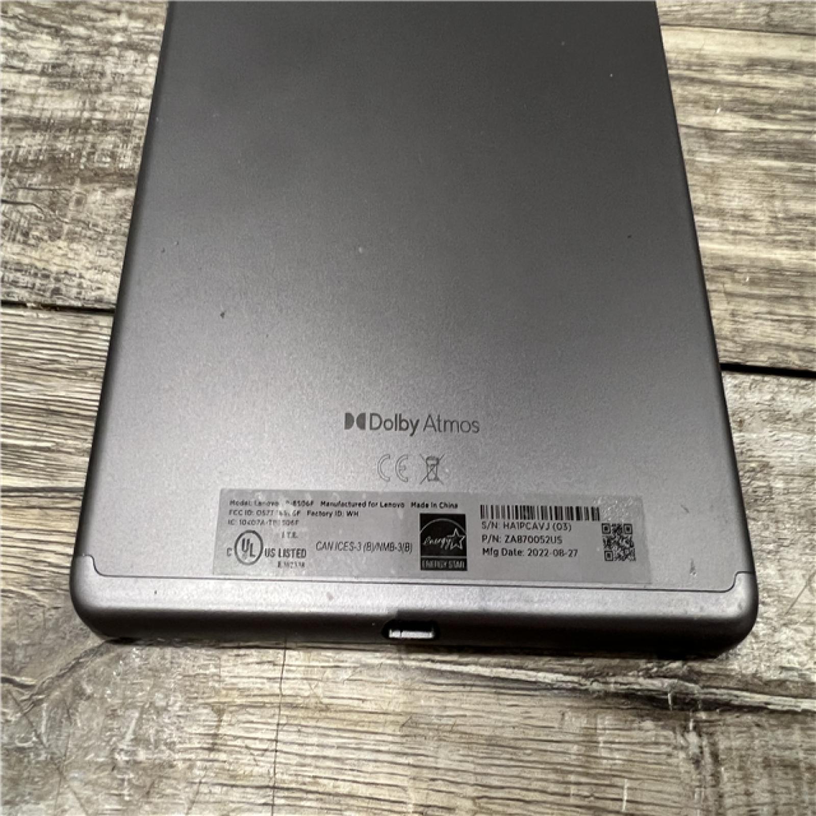 AS-IS Lenovo Tab M8 (3rd Gen) 8 Tablet, 32GB Storage, 3GB Memory, Android 11, HD Display