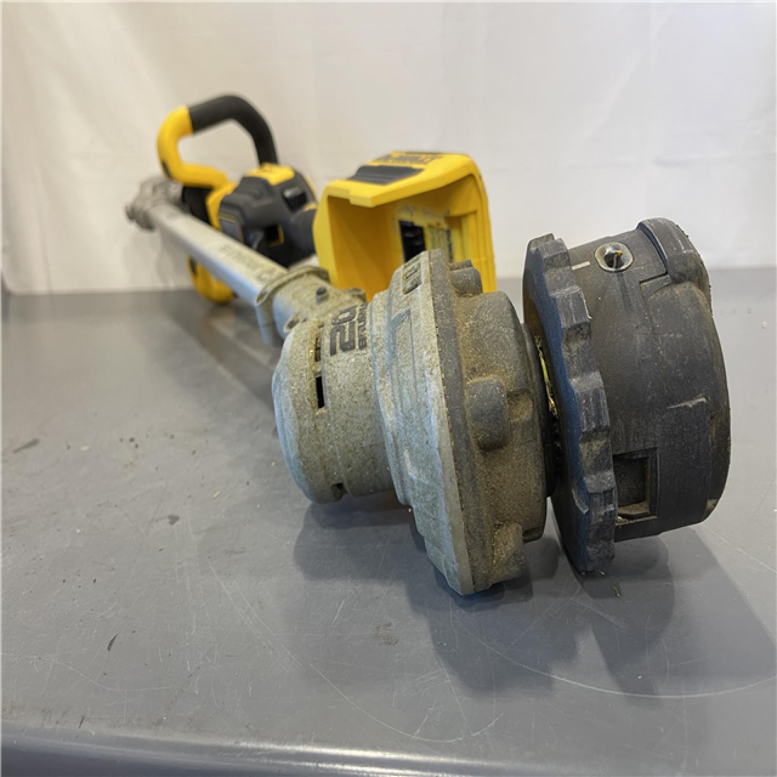 AS-IS - DEWALT 20V MAX 14 in. Brushless Cordless Battery Powered Foldable String Trimmer (Tool Only)