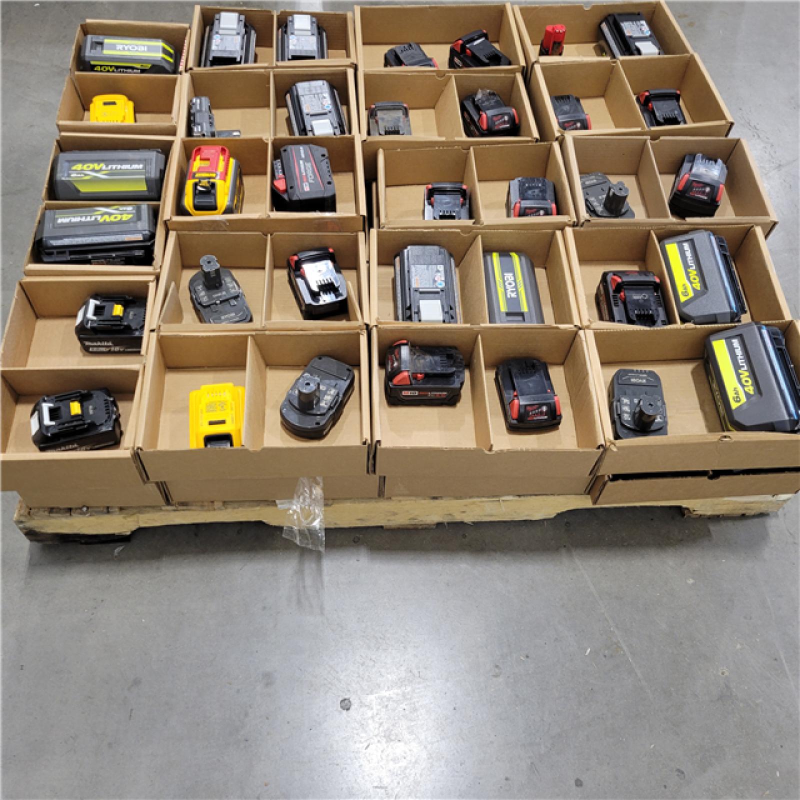 DALLAS LOCATION - AS-IS BATTERY PALLET