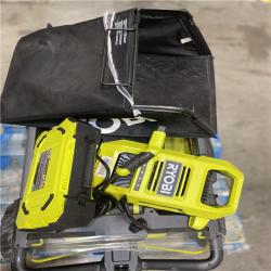 Dallas Location - As-Is RYOBI 80V HP Brushless Battery Cordless Electric 30 in. Multi-Blade Lawn Mower with Battery and Charger