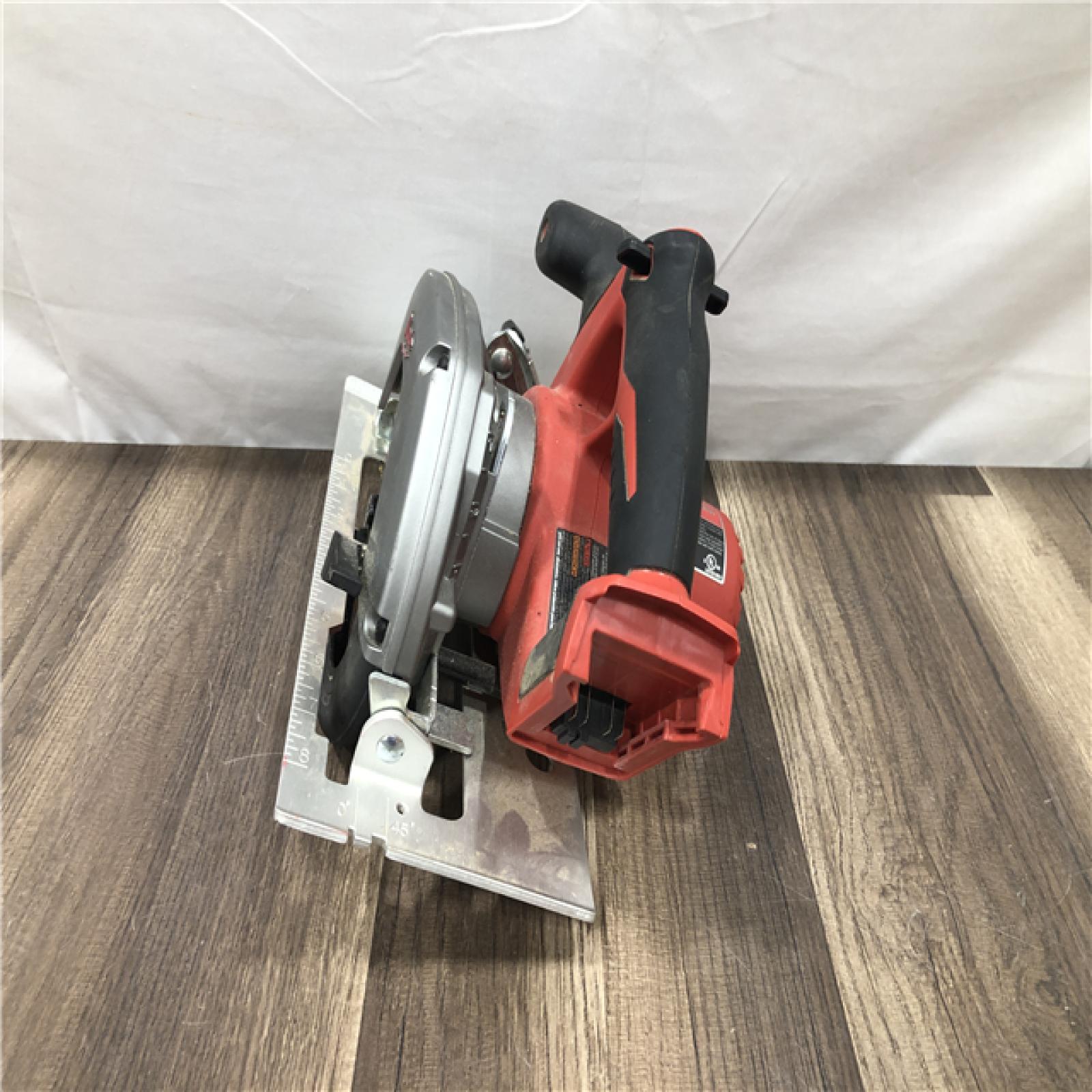 AS-IS Milwaukee 18V Lithium-Ion Cordless 6-1/2 in. Circular Saw (Tool-Only)