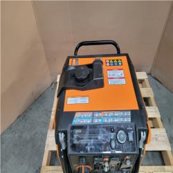 CALIFORNIA AS-IS GENERAC IQ3600DF DUAL FUEL PORTABLE GENERATOR W/ CO SENSE