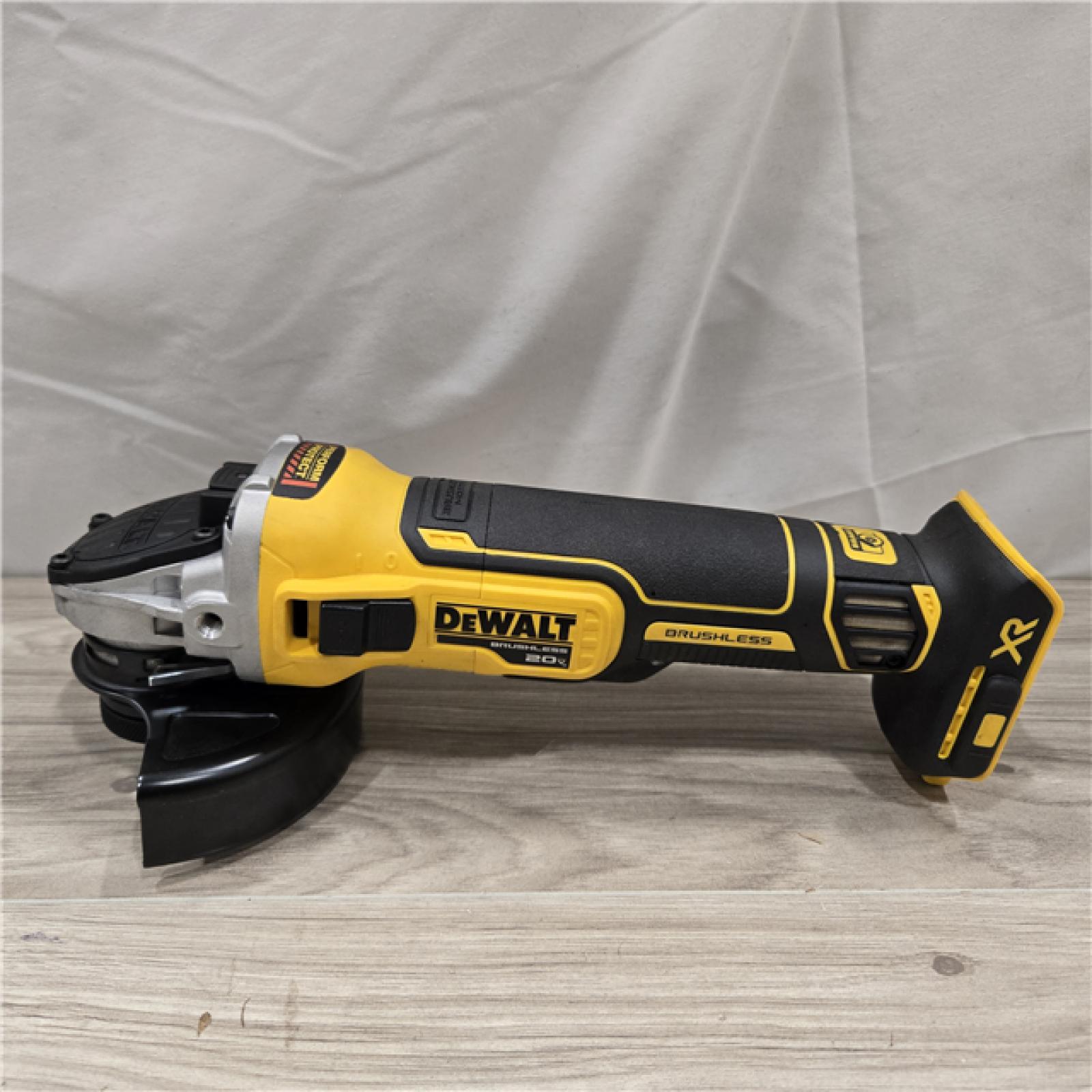 AS-IS DeWalt DCG405B 20V Max XR 4.5-Inch Small Angle Grinder (Tool Only)