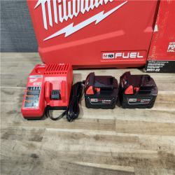 HOUSTON LOCATION - AS-IS MILWAUKEE FUEL 18V Lithium-Ion Brushless Cordless Hammer Drill and Impact Driver Combo Kit