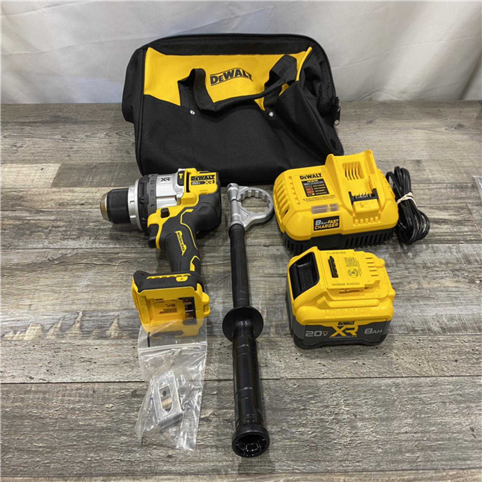 AS-IS DEWALT 20V XR Lithium-Ion Cordless Hammer Drill Kit