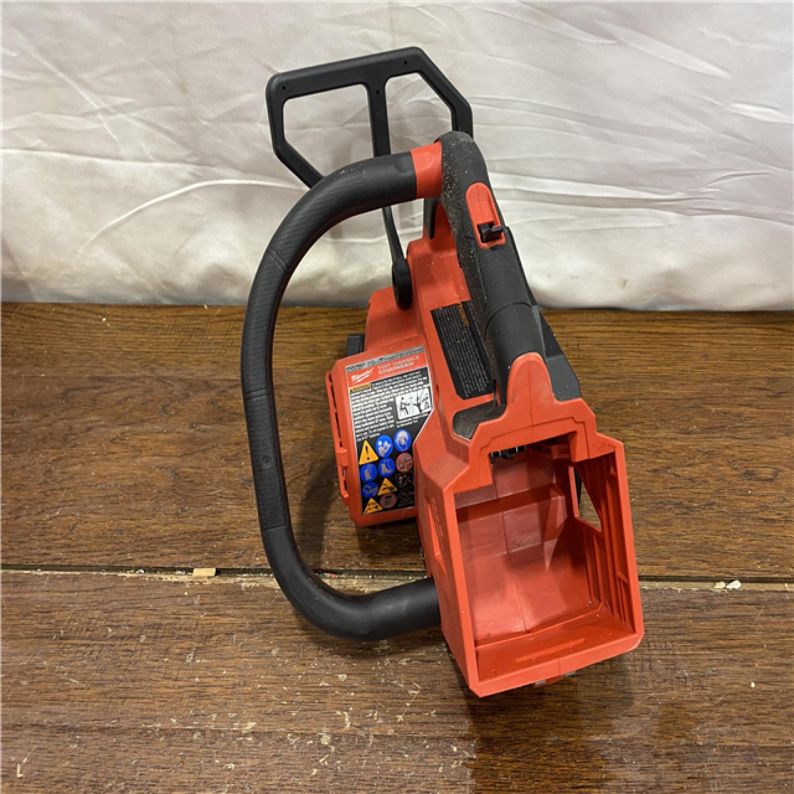 AS-IS Milwaukee Tool 2826-20T M18 FUEL 14  Top Handle 18-Volt Lithium-Ion Brushless Electric Cordless Chainsaw (Tool-Only)