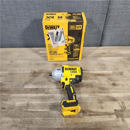 HOUSTON LOCATION - AS-IS (APPEARS LIKE NEW) DEWALT 20V MAX XR Lithium-Ion Cordless 1/2 High Torque Hog Ring Anvil Impact Wrench (Tool Only)