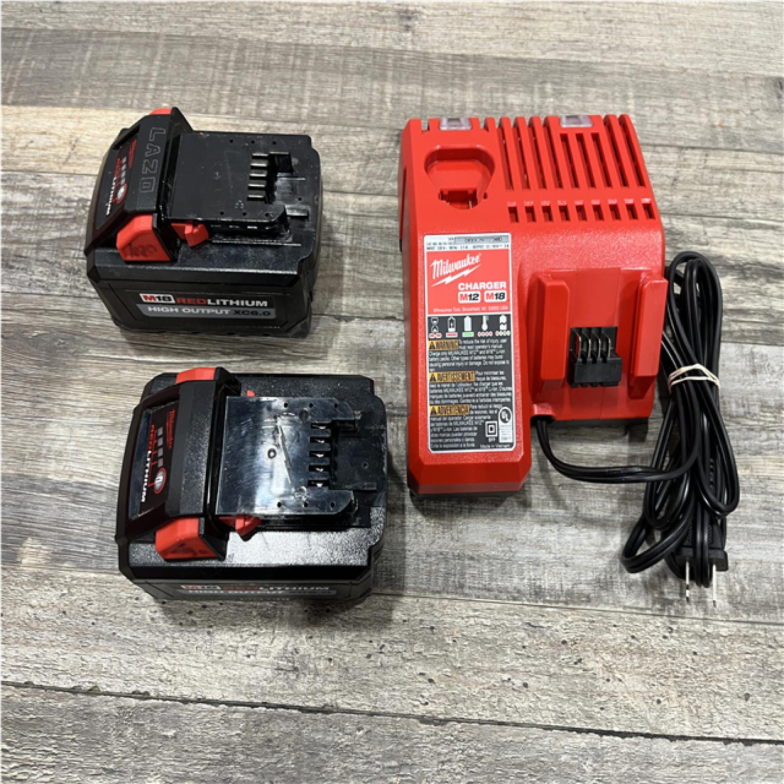 AS-IS Milwaukee 18-Volt Lithium-Ion High Output Starter Kit