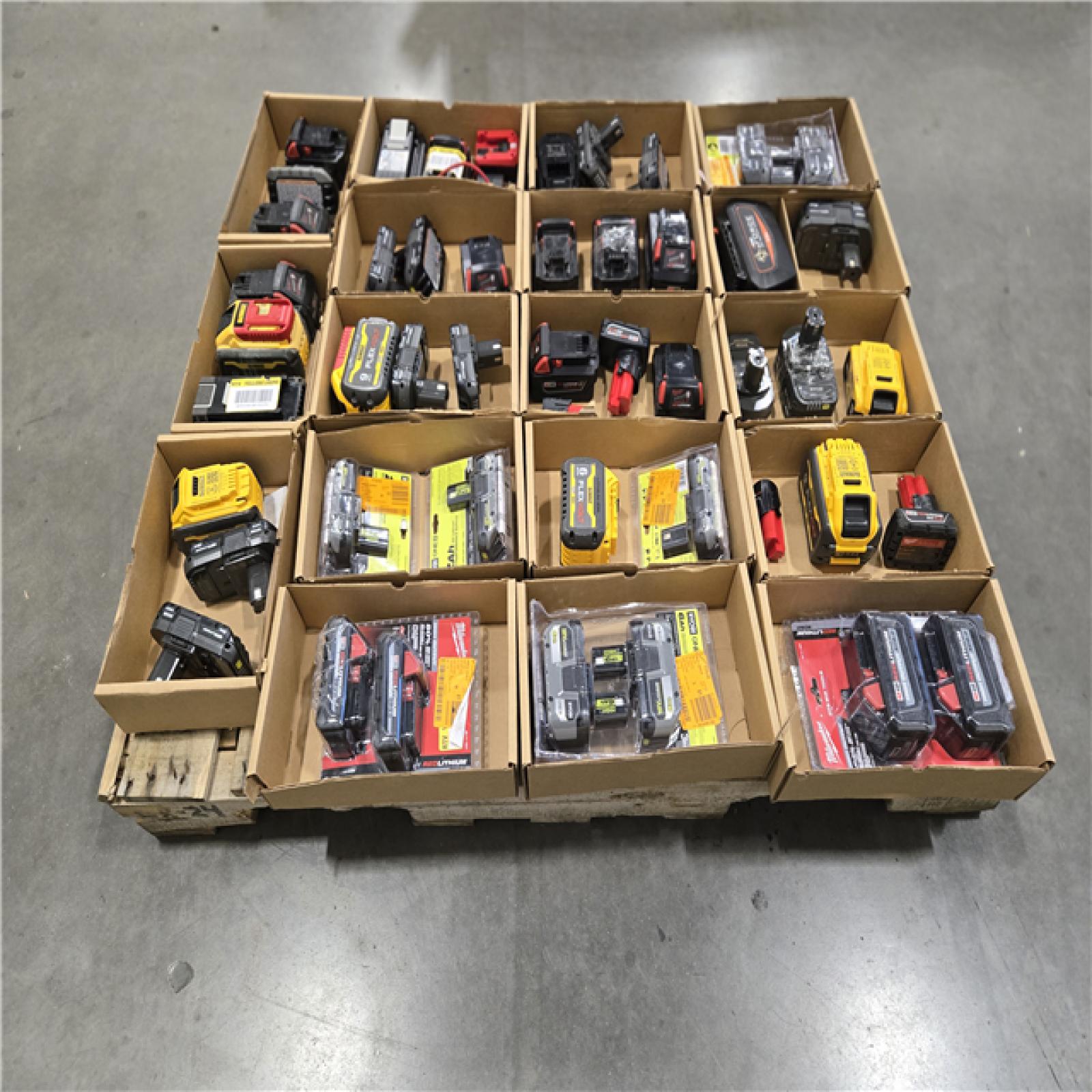 DALLAS LOCATION- AS-IS BATTERY PALLET