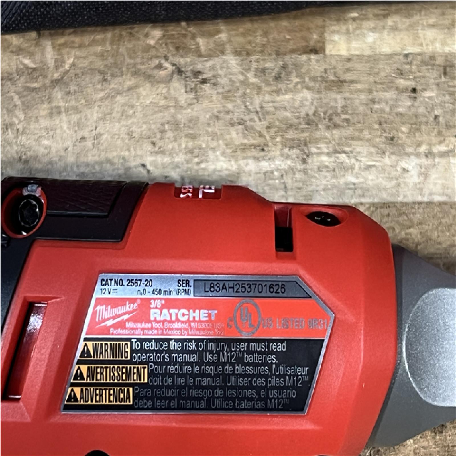 Houston Location AS-IS Milwaukee FUEL Ratchet