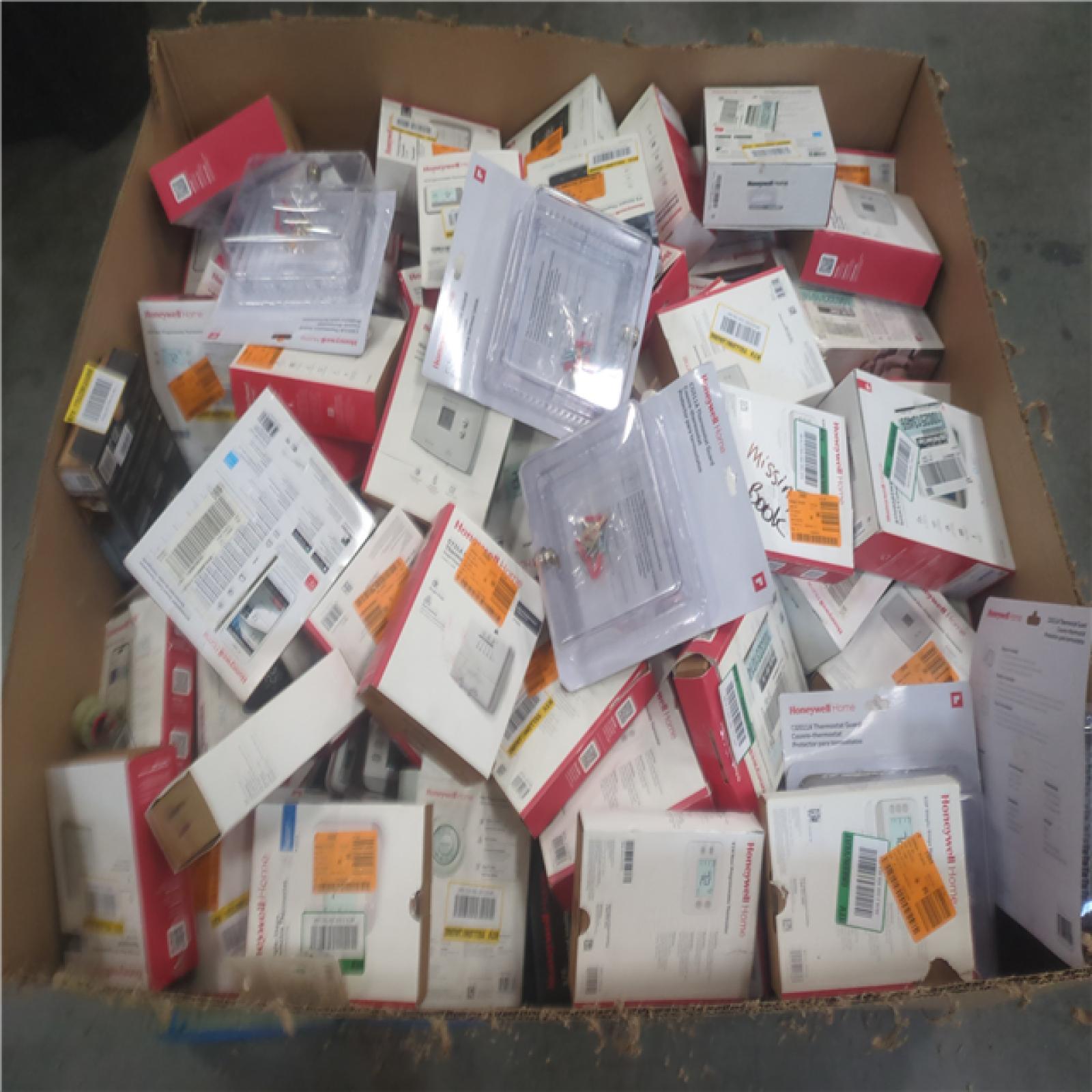 CALIFORNIA AS-IS HONEYWELL THERMOSTAT PALLET