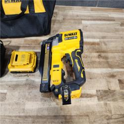 HOUSTON LOCATION - AS - IS DEWALT ATOMIC 20V MAX Lithium Ion Cordless 23 Gauge Pin Nailer Kit