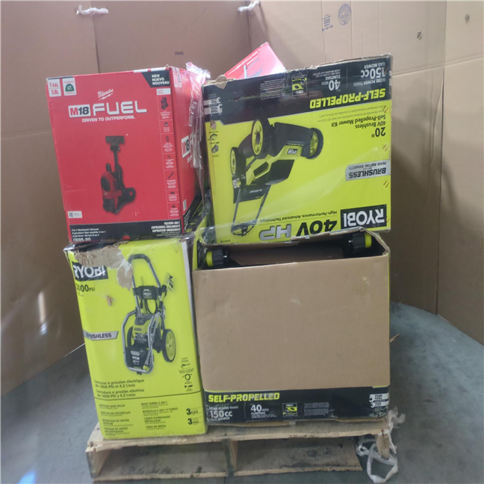 CALIFORNIA AS-IS TOOL PALLET