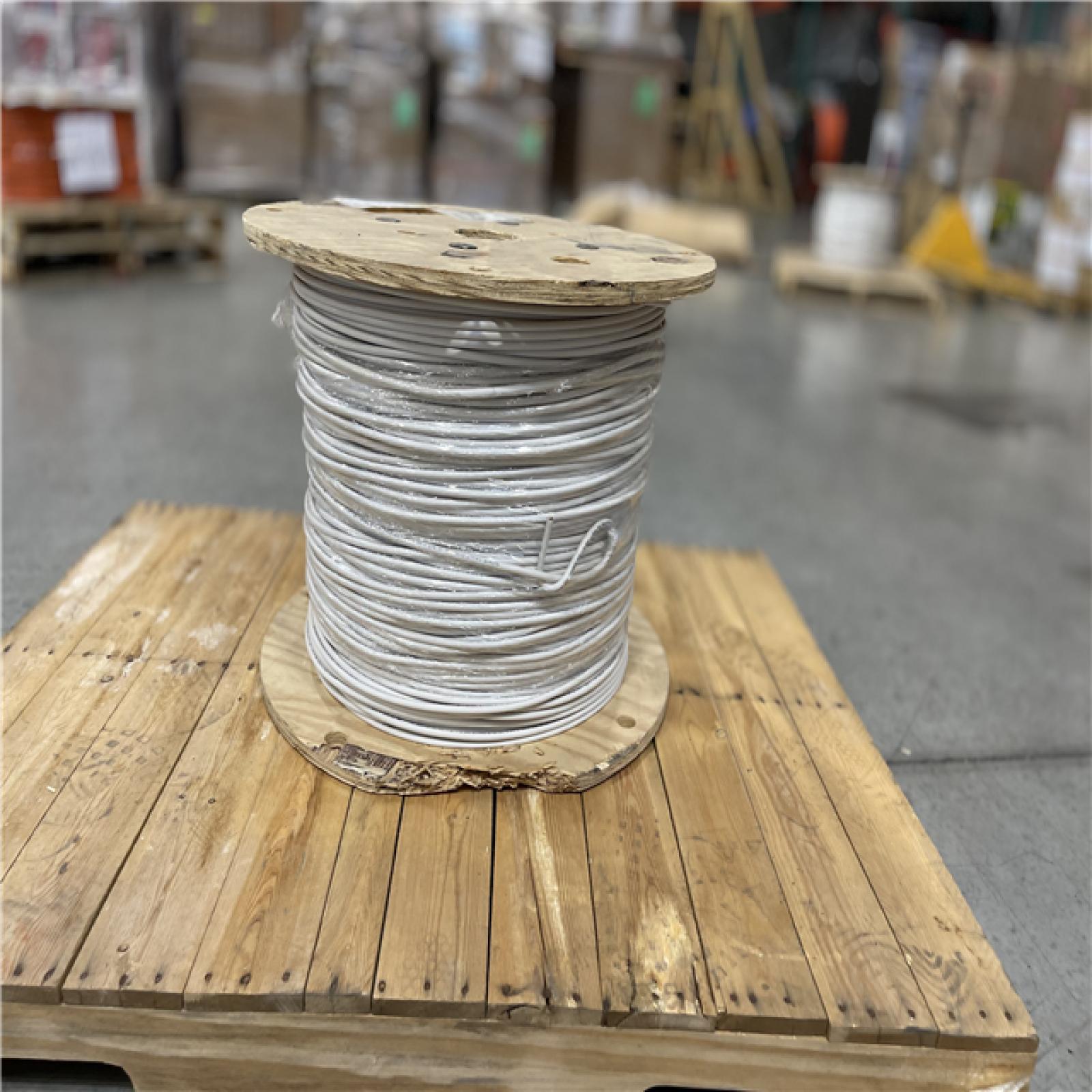 DALLAS LOCATION - Southwire 2,500 ft. 4 White Stranded CU SIMpull THHN Wire(SEE NOTES)