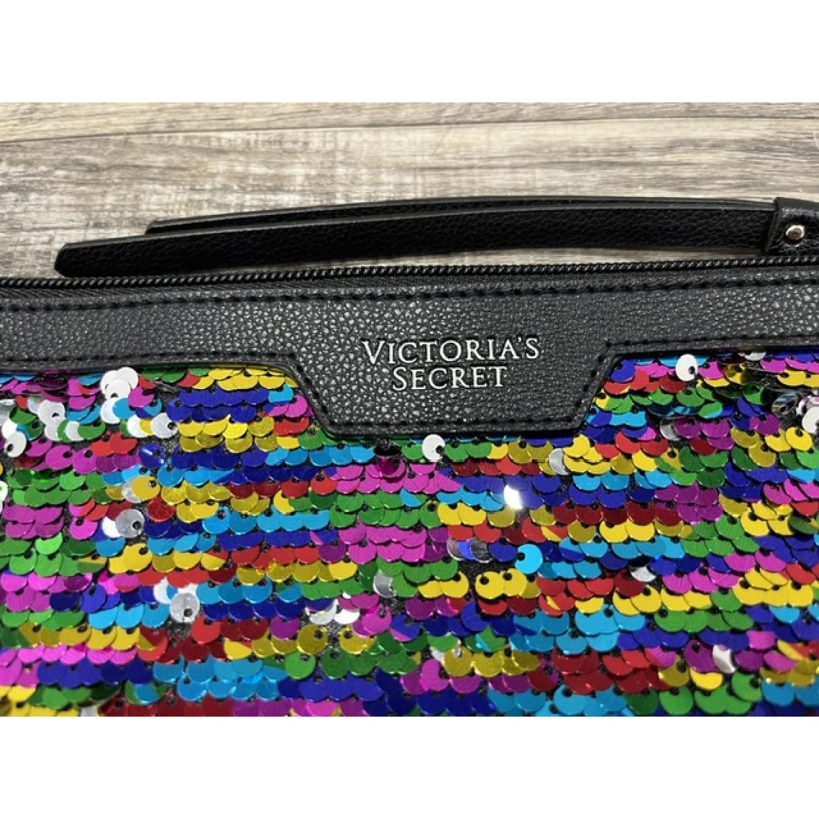 NEW - Victoria's Secret Multicolored Sequin Mini Bag - Women's