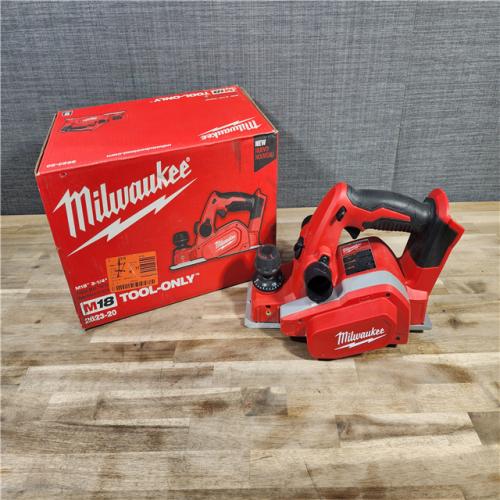 HOUSTON LOCATION - AS-IS Milwaukee M18 18-Volt Lithium-Ion Cordless 3-1/4 in. Planer (Tool-Only)