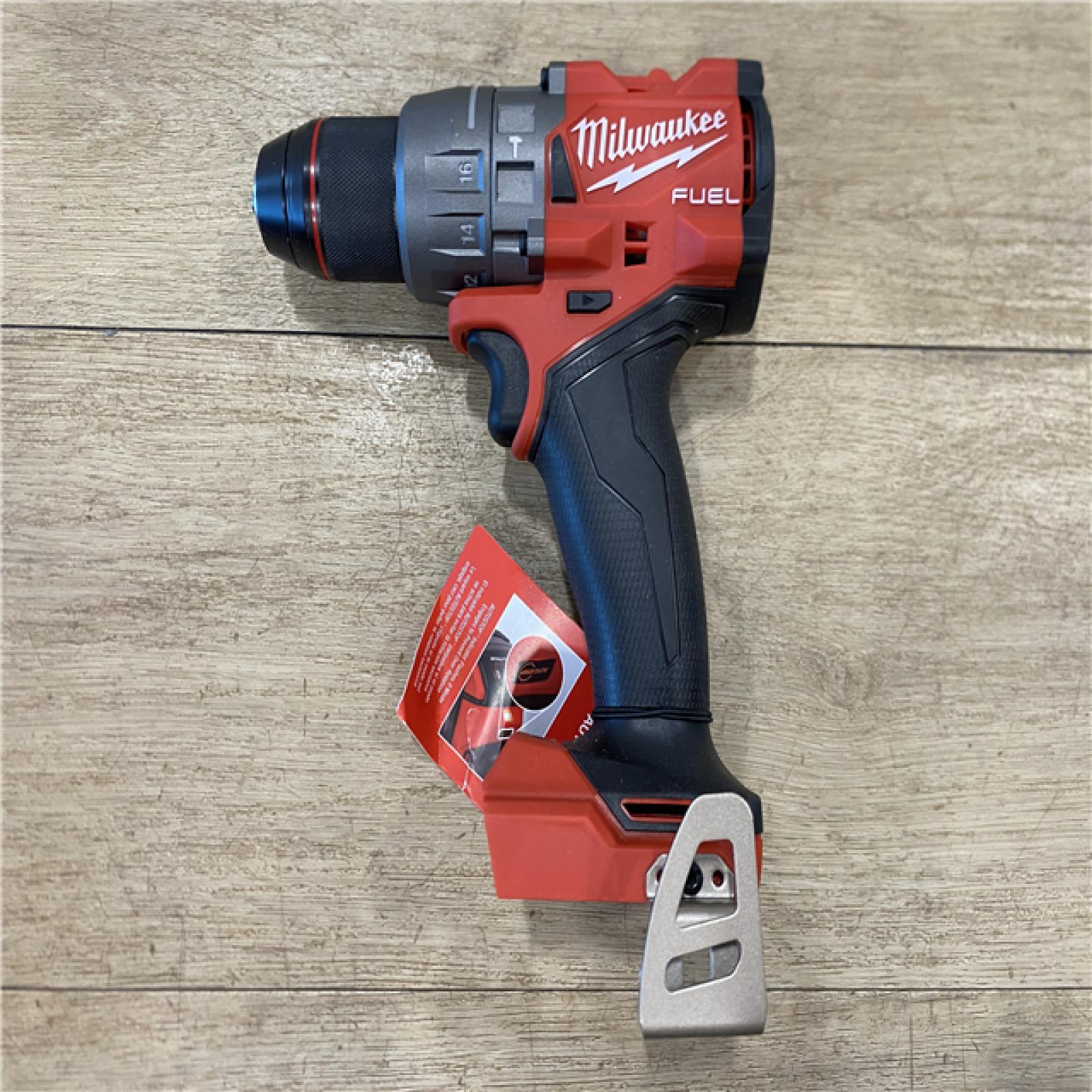 AS-IS Milwaukee FUEL 18V Lithium-Ion Brushless Cordless 1/2 in. Hammer Drill/Driver (Tool-Only)