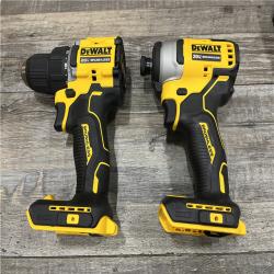 AS-IS DEWALT ATOMIC 20-Volt MAX Lithium-Ion Cordless Combo Kit