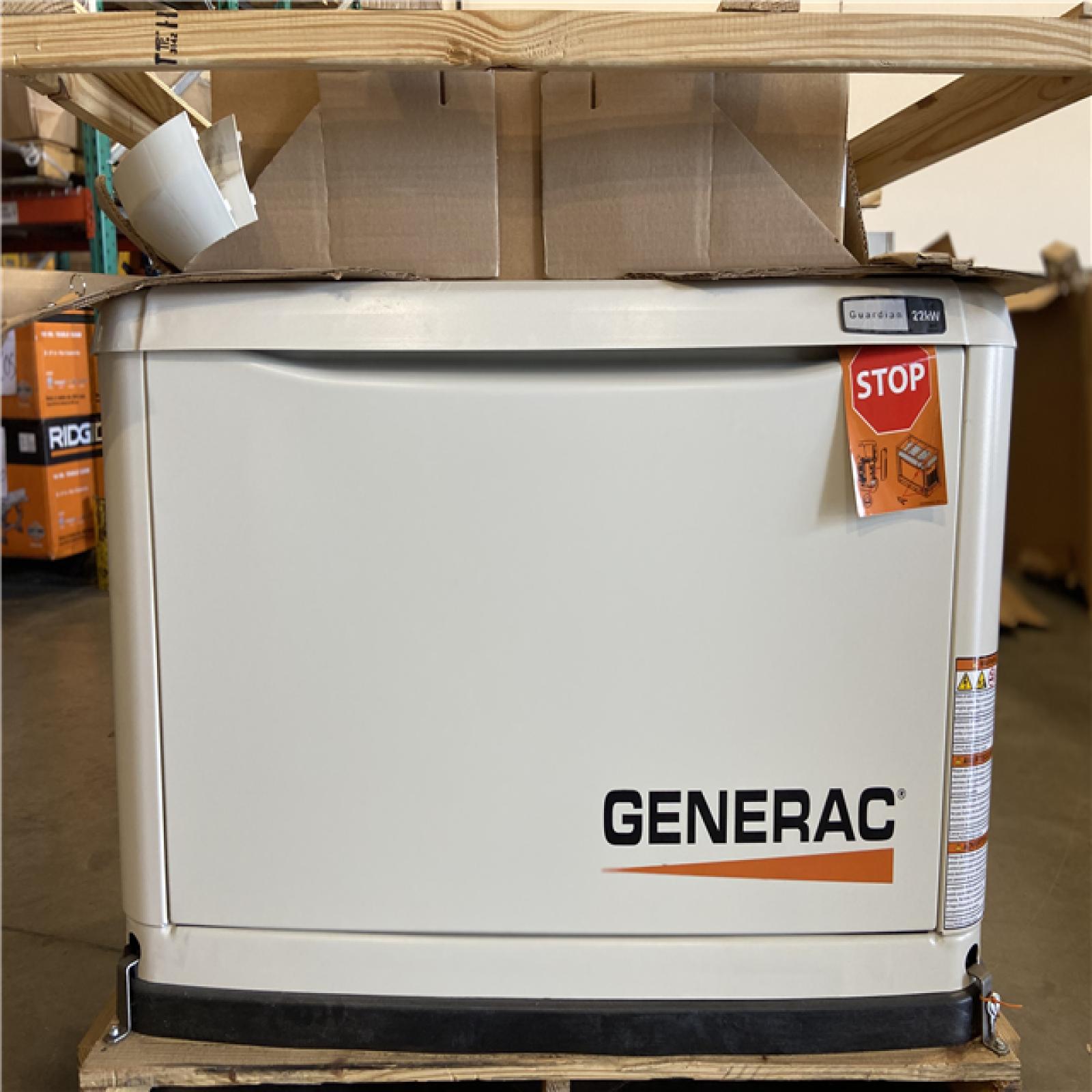 DALLAS LOCATION - GENERAC GUARDIAN 22 KW