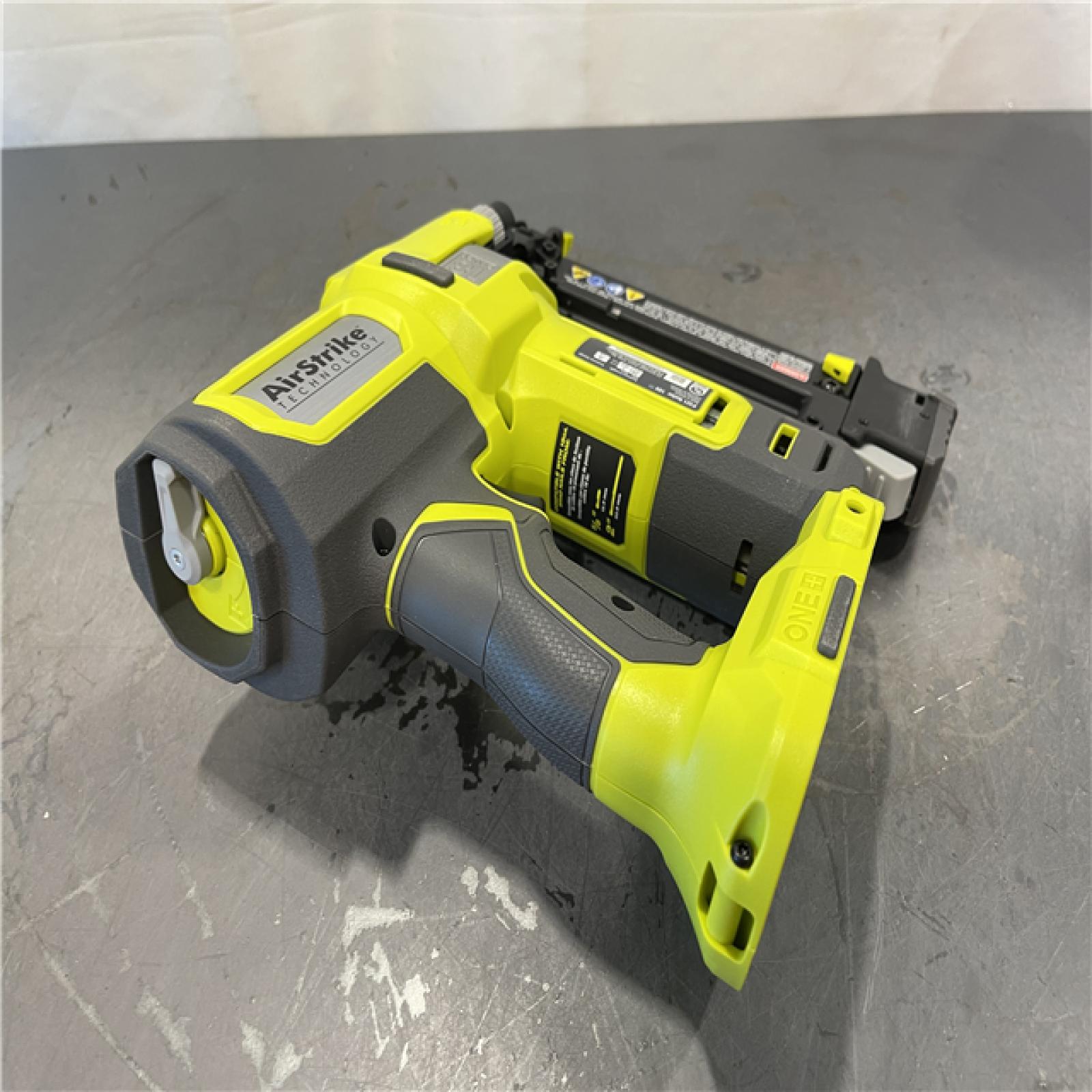 AS-IS - RYOBI ONE+ HP 18V 18-Gauge Brushless Cordless AirStrike Brad Nailer