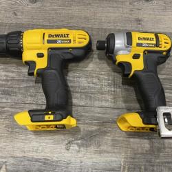 AS-IS DEWALT 20V MAX Cordless Drill/Impact 2 Tool Combo Kit