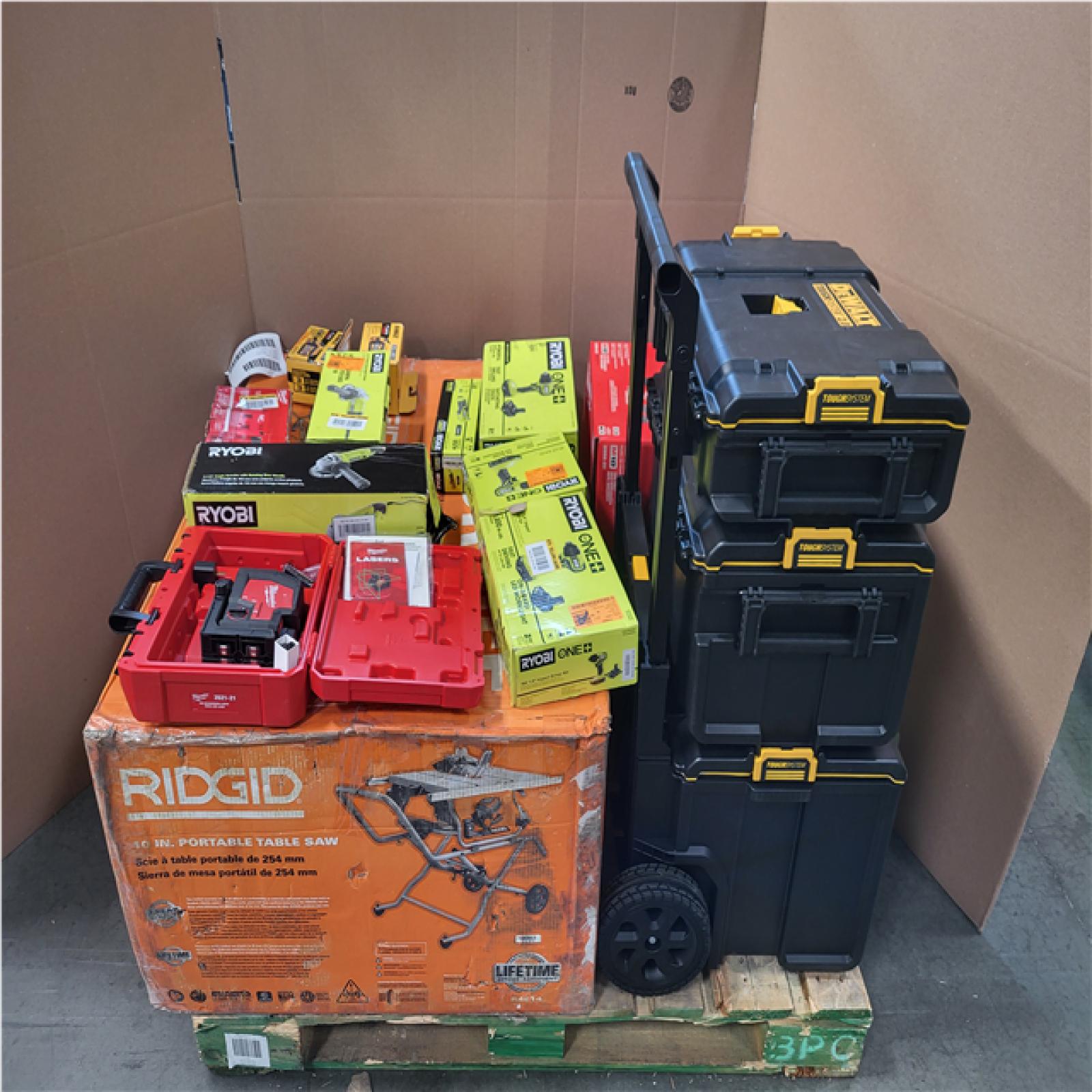 CALIFORNIA AS-IS TOOL PALLET