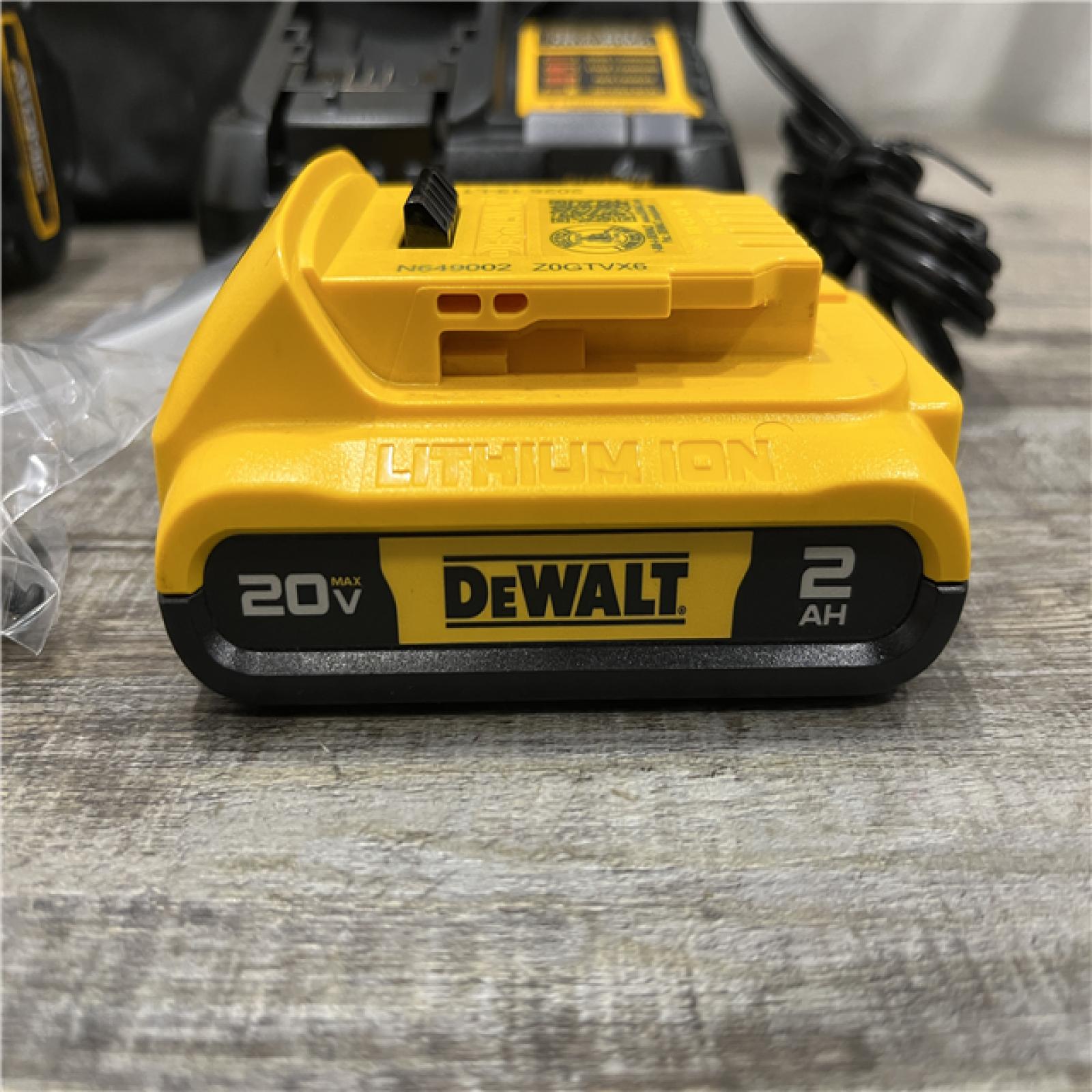 AS-IS DEWALT Atomic 20V Lithium-Ion Cordless Compact 1/2 in. Drill/Driver Kit