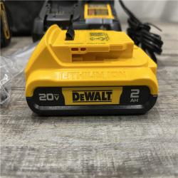 AS-IS DEWALT Atomic 20V Lithium-Ion Cordless Compact 1/2 in. Drill/Driver Kit