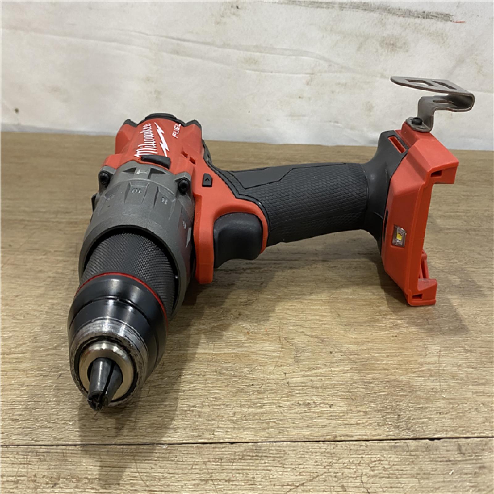 AS-IS Milwaukee FUEL 18V Lithium-Ion Brushless Cordless 1/2 in. Hammer Drill/Driver (Tool-Only)