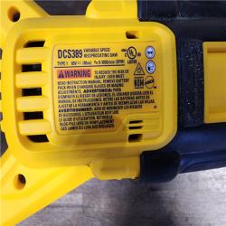 HOUSTON LOCATION - AS-IS DeWalt DCS389B FLEXVOLT 60V MAX Cordless Brushless Reciprocating Saw (Tool-Only)