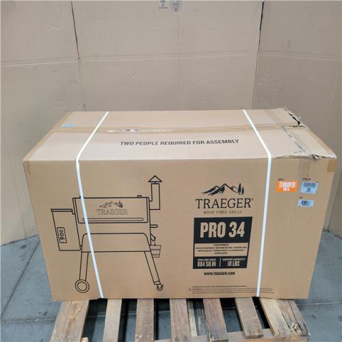 CALIFORNIA AS-IS NEW Traeger Pro 34 Wood Pellet Grill and Smoker