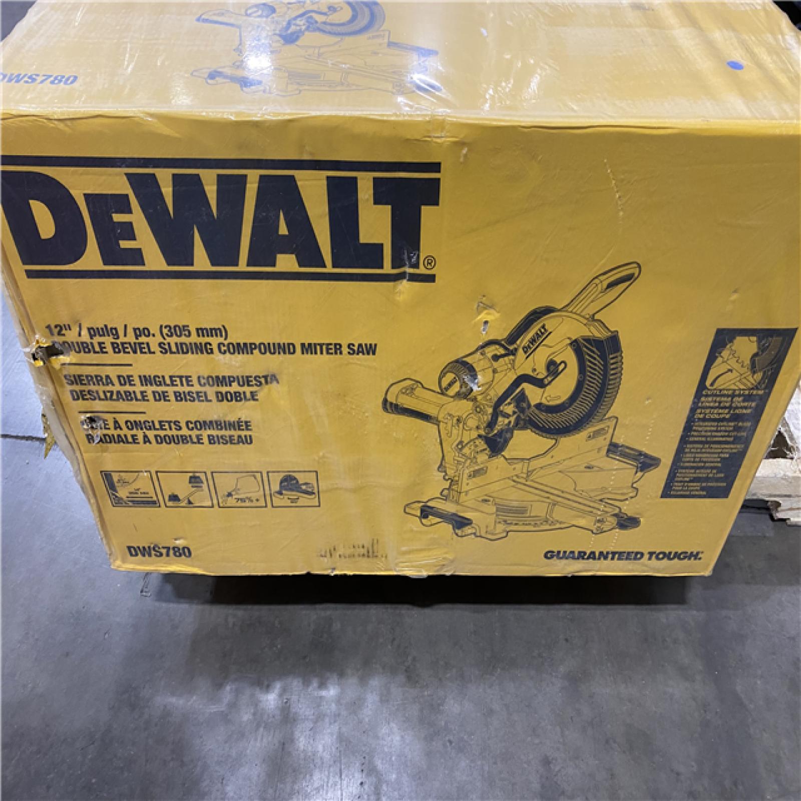 NEW- DeWALT  12in Double Bevel Sliding Compound Miter Saw