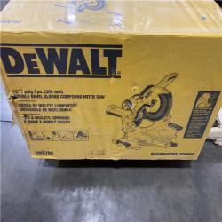 NEW- DeWALT  12in Double Bevel Sliding Compound Miter Saw