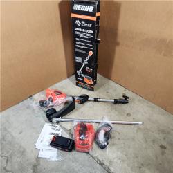 Houston Location - As-IS Echo DPAS-2100SBC1 EFORCE 56V Brushless Cordless Pro Attachment Trimmer Kit - Appears IN NEW Condition