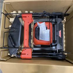 As-Is- Milwaukee 18 FUEL 21 Self-Propelled Dual Battery Mower Kit