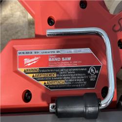 Houston Location AS-IS Milwaukee FUEL 18V Lithium-Ion Brushless Cordless Compact Bandsaw (Tool-Only)