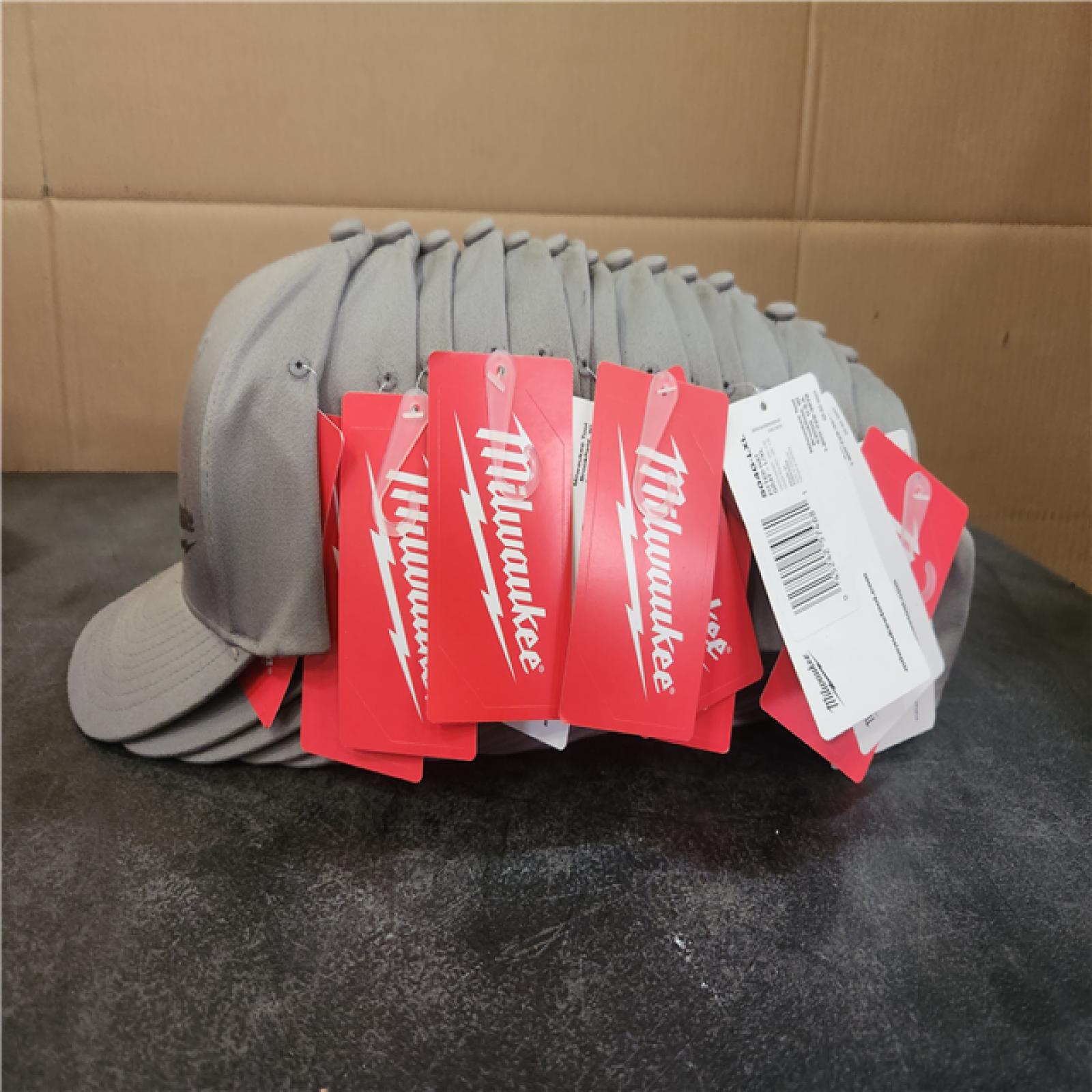 Phoenix NEW Milwaukee Large/Extra Large Gray Fitted Hat (16-Pack)