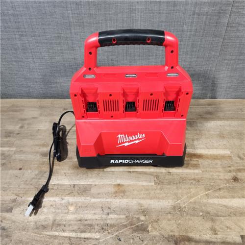 HOUSTON LOCATION - AS-IS Milwaukee M18 Packout Six Bay Rapid Charger (Tool-Only)