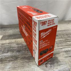 NEW - Milwaukee 18-Volt Lithium-Ion XC Starter Kit with Two 5.0Ah Batteries and Charger